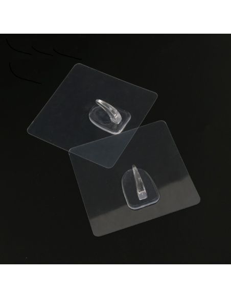 Set 2 carlige, late, reutilizabile si ultra rezistente, Elastix