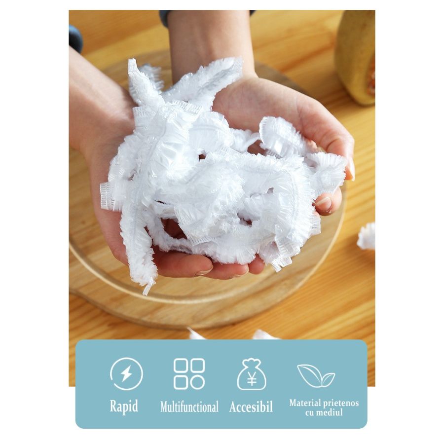 Pungi pentru alimente, universale din plastic, Elastix