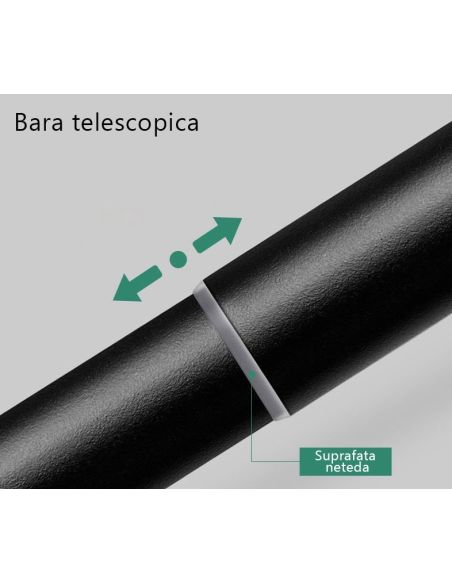 Suport telescopic pentru haine tip2, cadou carlig prelungitor pentru agatat umerase