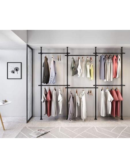 Suport telescopic pentru haine tip2, cadou carlig prelungitor pentru agatat umerase