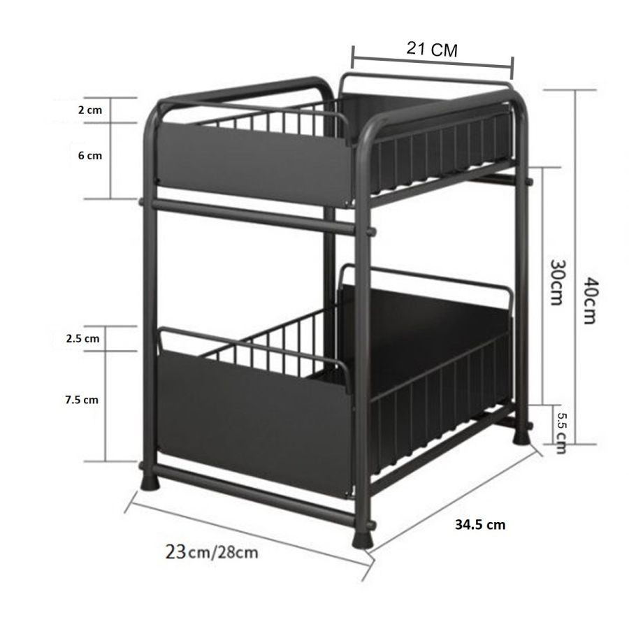 Rft multi functional cu sertare pe sina