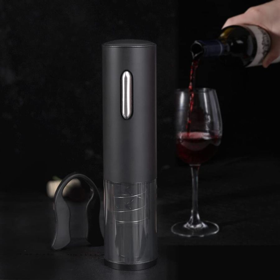 Tirbuson electric cu incarcare USB, deschizator electric pentru sticle, Elastix