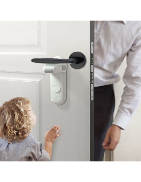 Incuietoare, blocator usa cu adeziv 3M, Eleastix