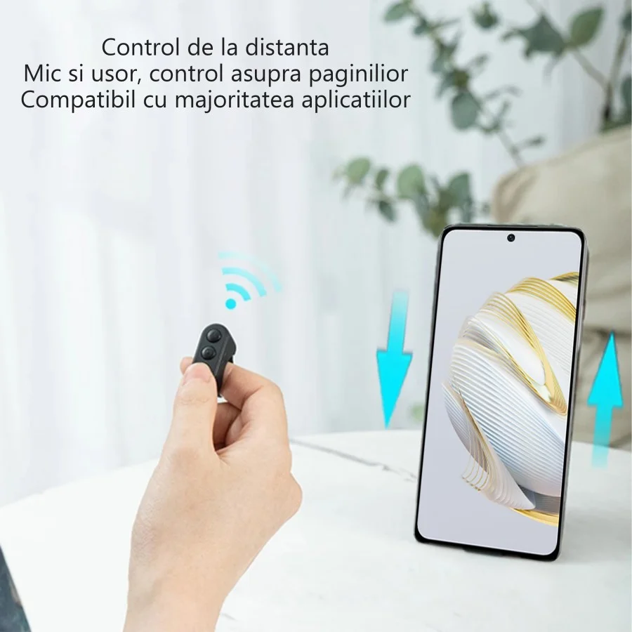 Inel digital pentru smarphone, inel control, navigare smartphone, Elastix