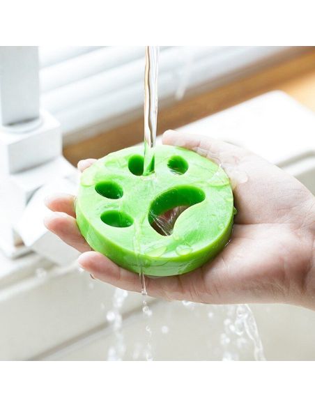 Set 2 dispozitive pentru parul din masina de spalat reutilizabile, indepartare par animale de pe haine, Elastix