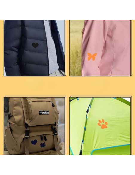 kit reparat geci, autoadeziv pentru haine, petic decorativ pentru haine, Elastix