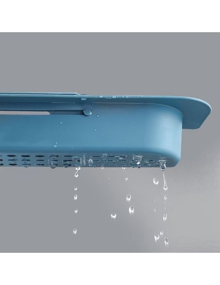 Organizator pentru chiuveta reglabil, suport burete vase, Elastix