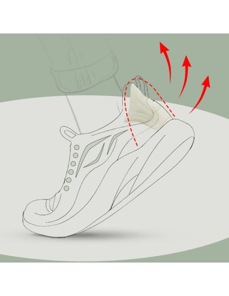 Set 2 talonete calcai, branturi bataturi, pernute pentru incaltaminte, Elastix