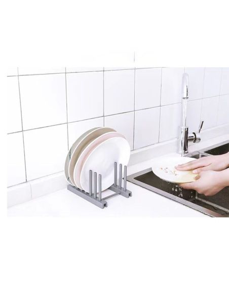 Organizator pentru vase, organizator vesela, organizator farfurii, suport farfurii, Elastix