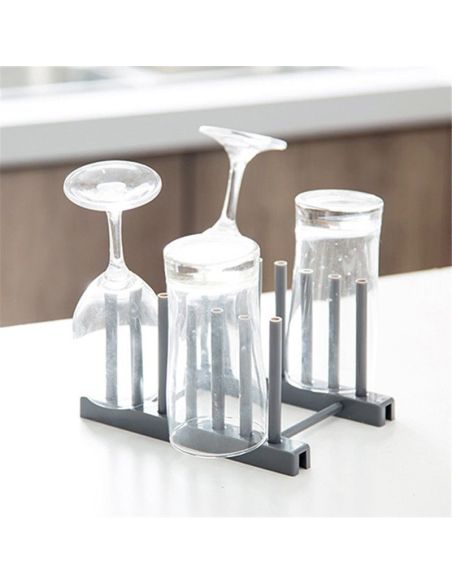 Organizator pentru vase, organizator vesela, organizator farfurii, suport farfurii, Elastix