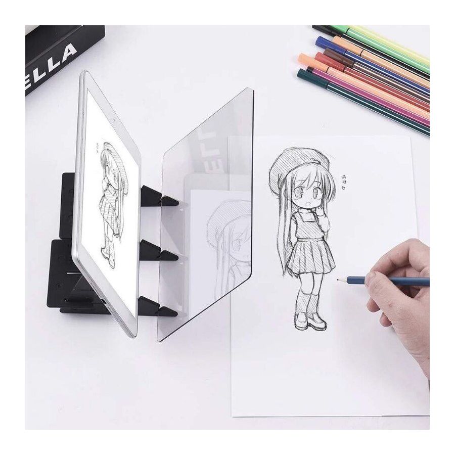 Tableta de desen cu proiectia telefonului,...