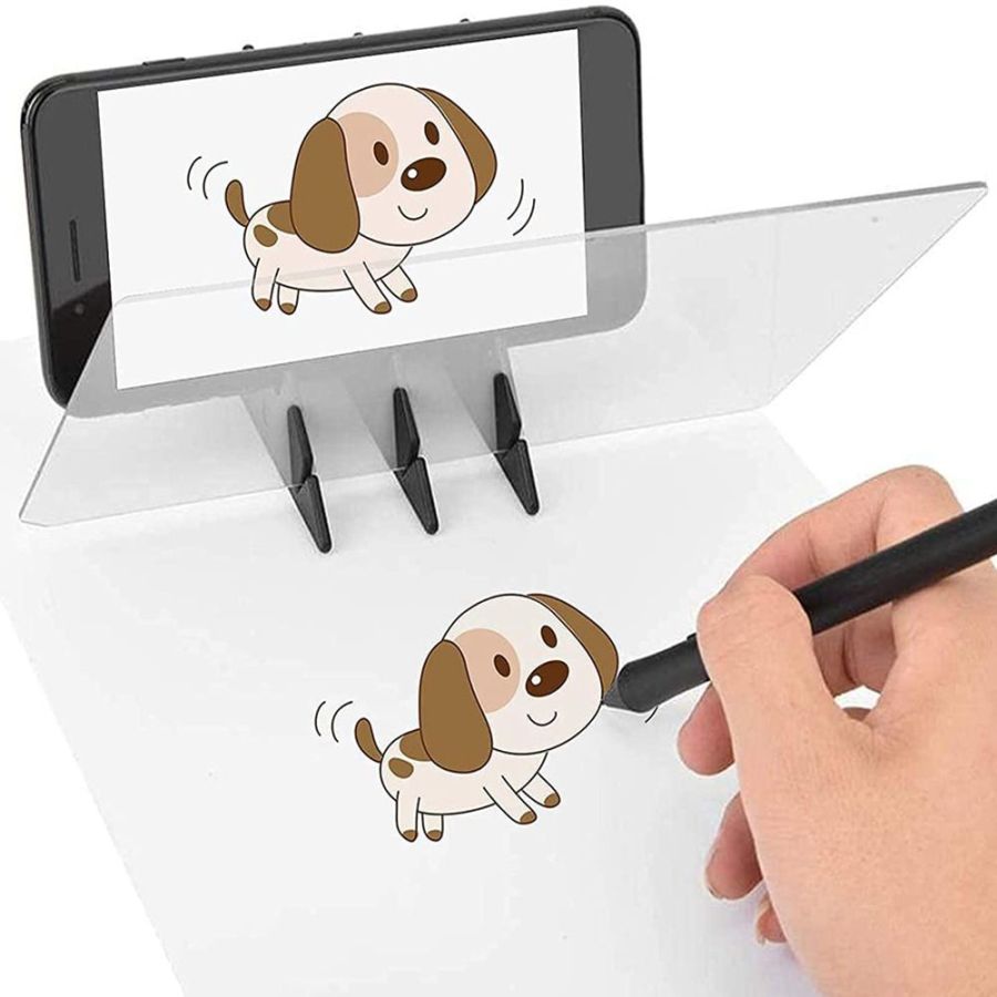 Tableta de desen cu proiectia telefonului,...