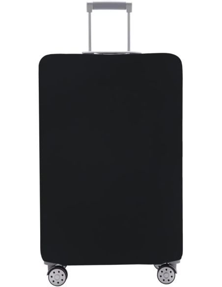 Husa bagaj marimea L, husa troler, culoare negru, Elastix