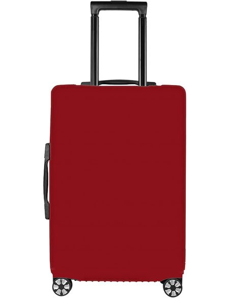 Husa bagaj marimea L, husa troler, culoare rosu, Elastix