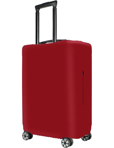 Husa bagaj marimea L, husa troler, culoare rosu, Elastix