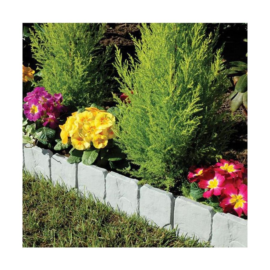 Set 10 borduri plastic imitatie piatra, bordura...