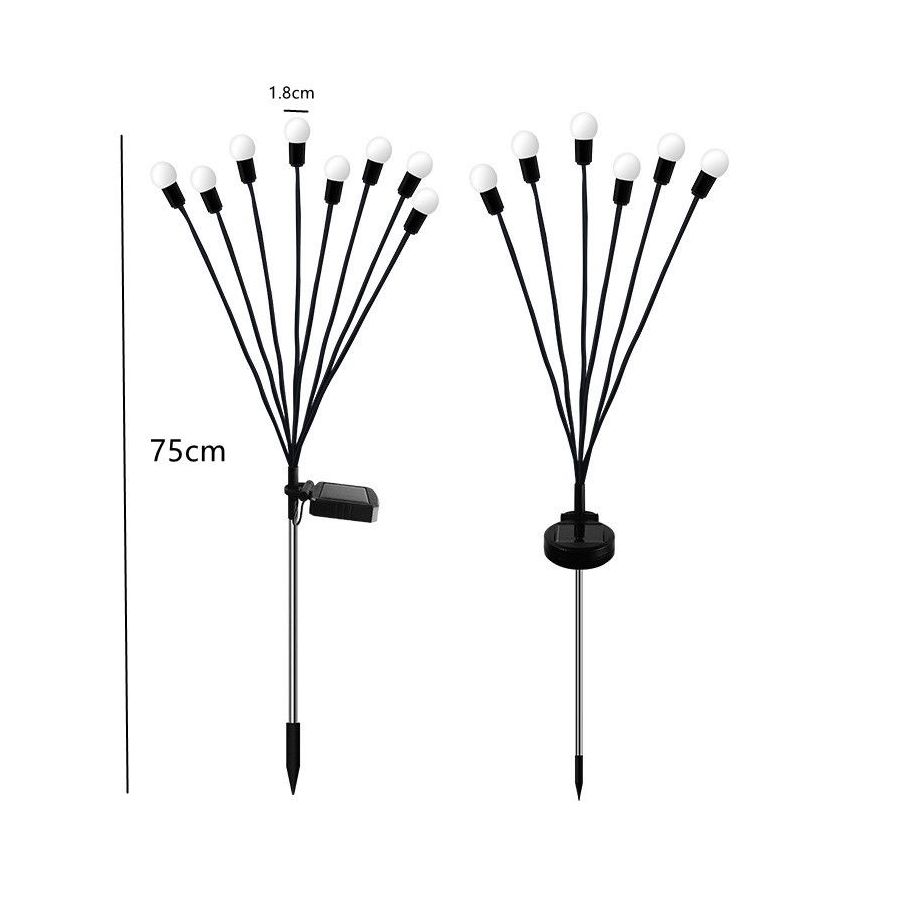 Set 2 Licurici gradina 8 becuri fiecare, leduri...