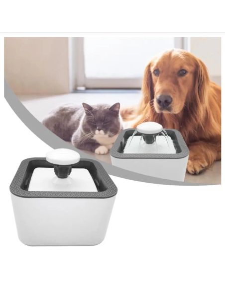 Fantana electrica, dozator, dispenser apa pentru animalele de companie. Elastix