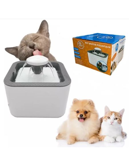 Fantana electrica, dozator, dispenser apa pentru animalele de companie. Elastix