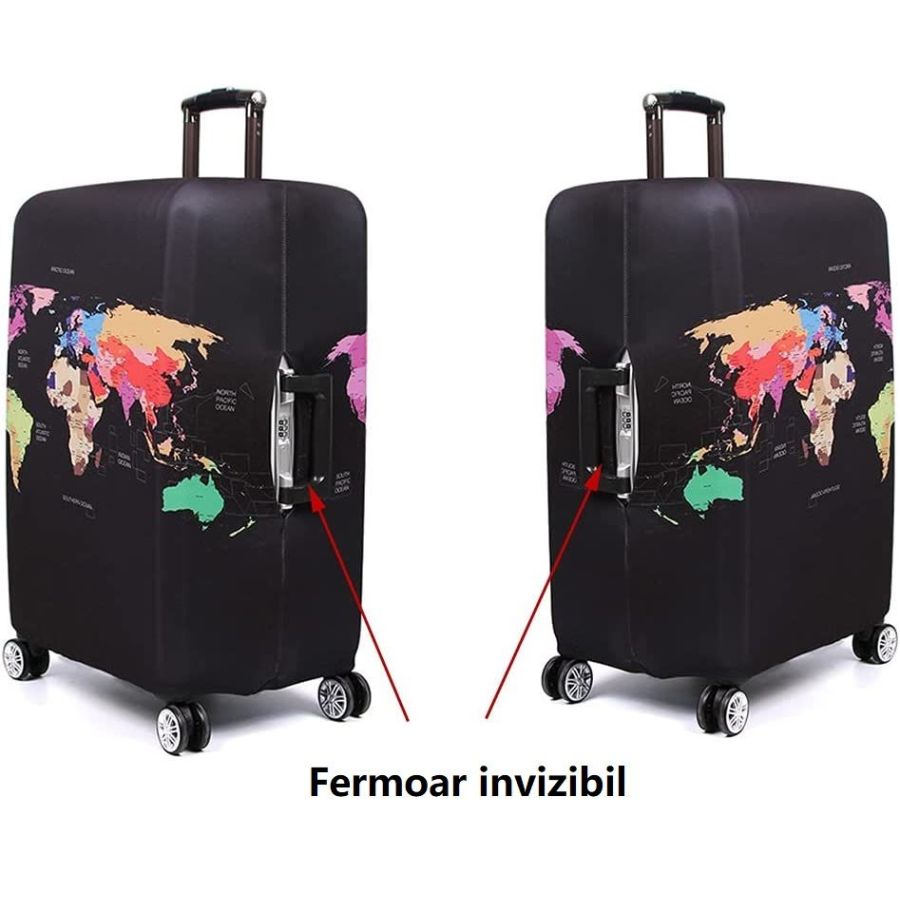 Husa bagaj marimea XL, husa troler, culoare...