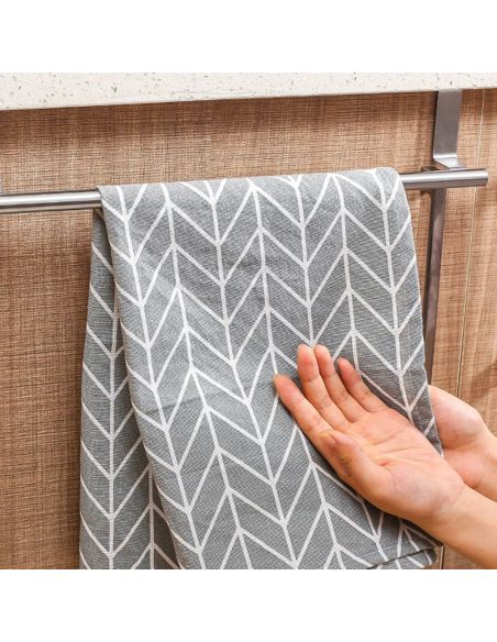 Port prosop marimea L inox, organizator prosoape, suport prosop, Elastix