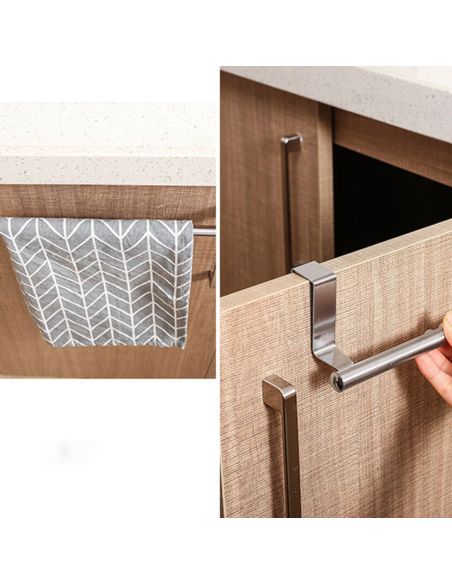 Port prosop marimea L inox, organizator prosoape, suport prosop, Elastix