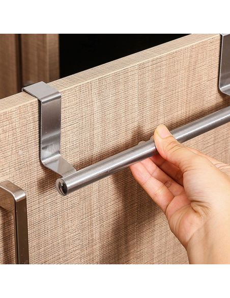 Port prosop marimea L inox, organizator prosoape, suport prosop, Elastix