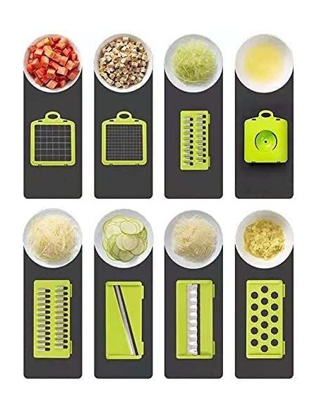 Razatoare profesionala, razatoare multifunctionala 14 in 1, feliator legume si fructe Elastix