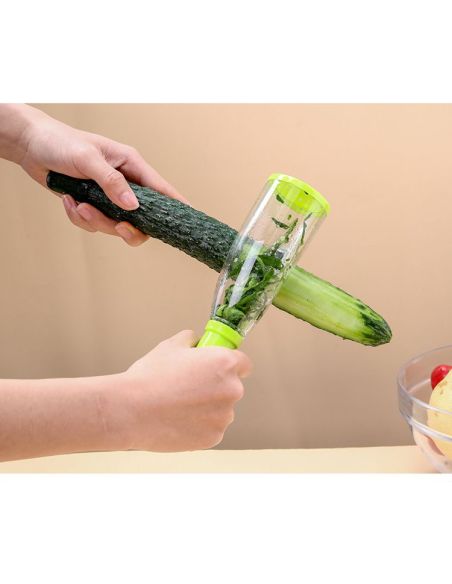 Curatator legume si fructe cu recipient de colectare, Elastix