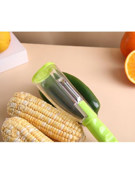 Curatator legume si fructe cu recipient de colectare, Elastix