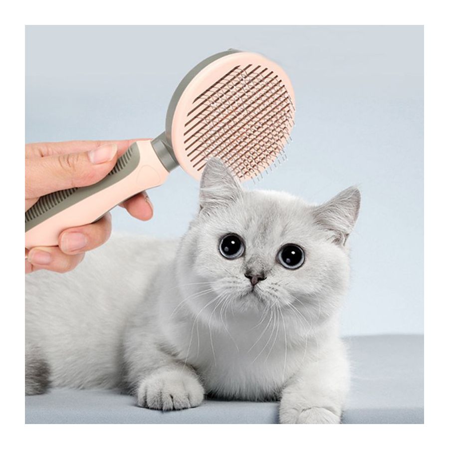 Perie pentru blana animalelor, dispozitiv...