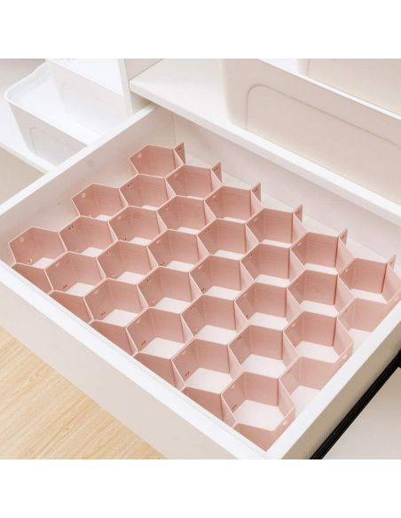 Organizator sertar tip fagure 12 alveole, Organizator sertare universal Elastix