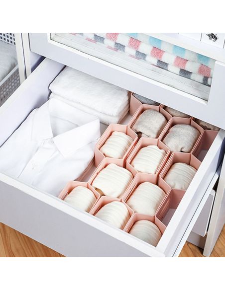 Organizator sertar tip fagure 12 alveole, Organizator sertare universal Elastix