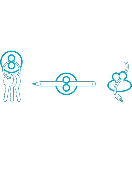 Carlig, organizator, suport cu ventuza, Elastix