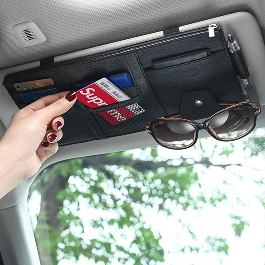 Organizator auto pentru parasolar, Elastix