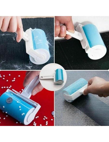 Rola reutilizabila din silicon pentru scame, rola scame, Elastix