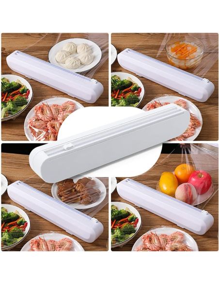 Dispozitiv de taiat folie alimentara, dispenser folie, taietor folie Elastix