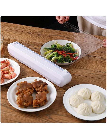 Dispozitiv de taiat folie alimentara, dispenser folie, taietor folie Elastix