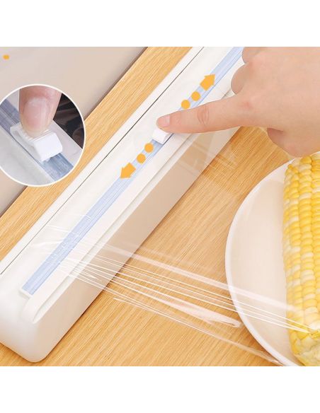 Dispozitiv de taiat folie alimentara, dispenser folie, taietor folie Elastix