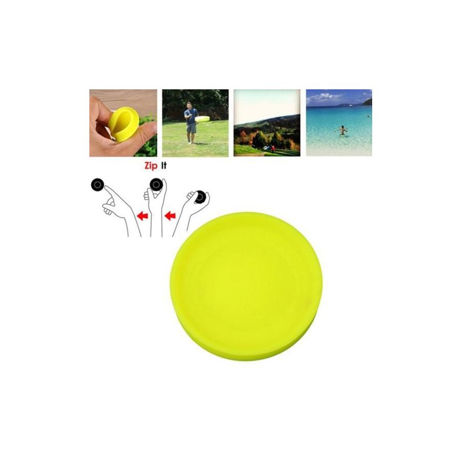 Set 5 mini frisbee zburator din silicon cu...