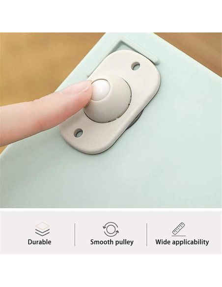 Set 4 mini roti autoadezive, roti universale, Elastix