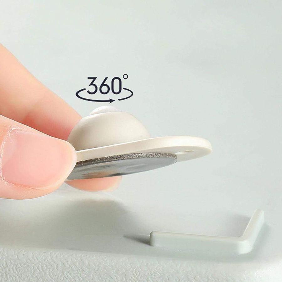 Set 4 mini roti autoadezive, roti universale,...