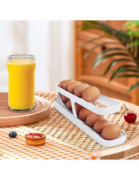 Organizator pentru oua, distribuitor automat pentru oua, suport oua, Elastix