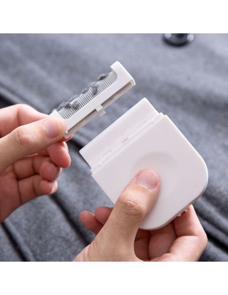 Dispozitiv 2 in 1 pentru indepartarea scamelor si a parului de animale, curatator scame, Elastix