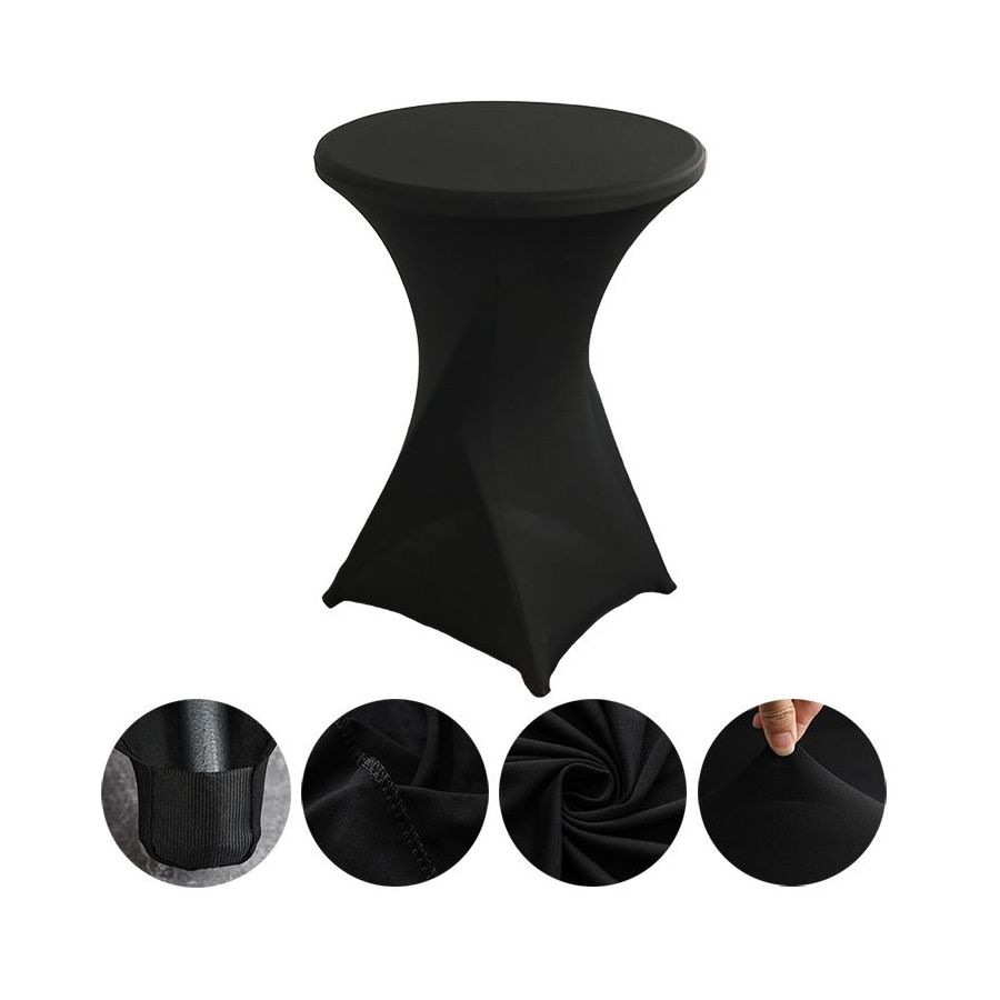 Față de masă Cocktail 80 cm, material dublu și gros, fixare impecabilă | Elastix