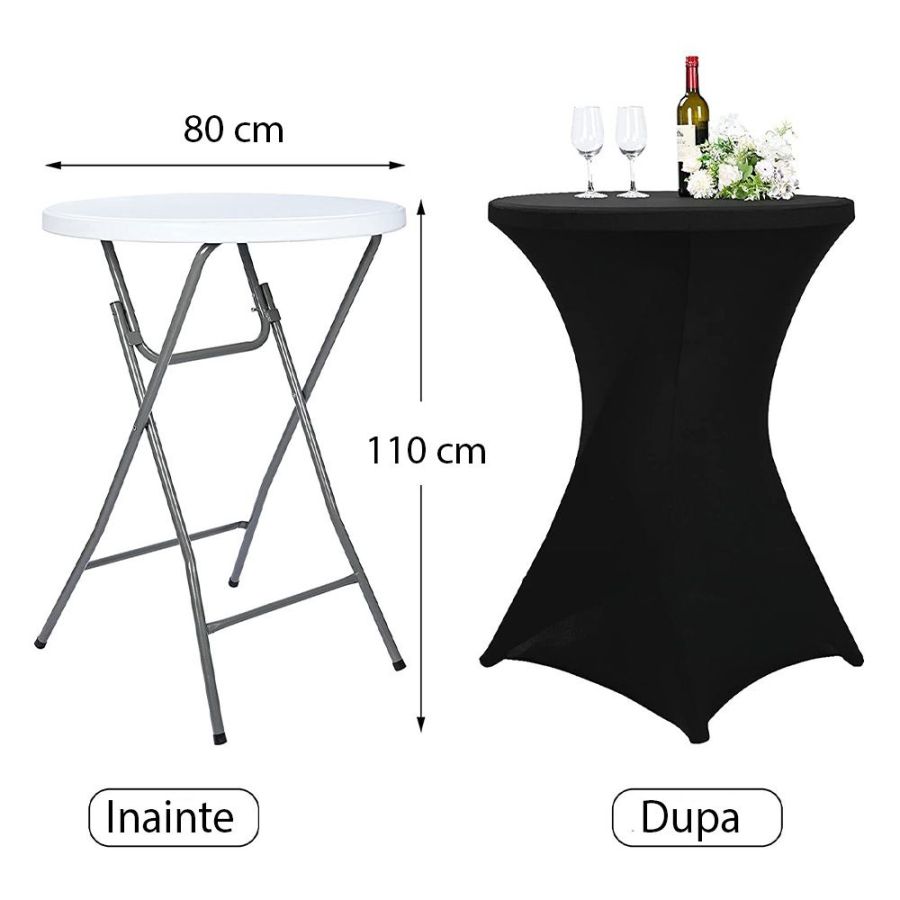 Față de masă Cocktail, material dublu și gros,...