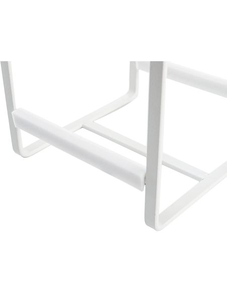 Organizator alb pentru vase marimea S, organizator farfurii Elastix