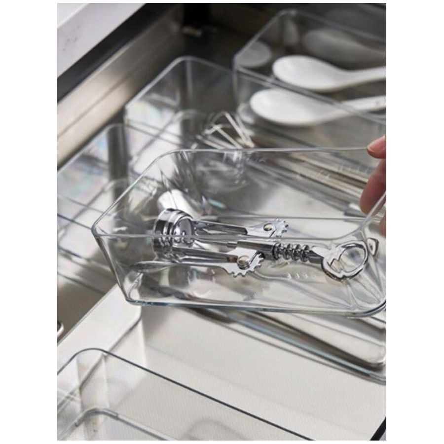 Set 8 cutii cutii pentru organizare sertare si...