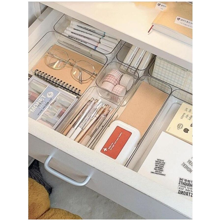 Set 8 cutii cutii pentru organizare sertare si...