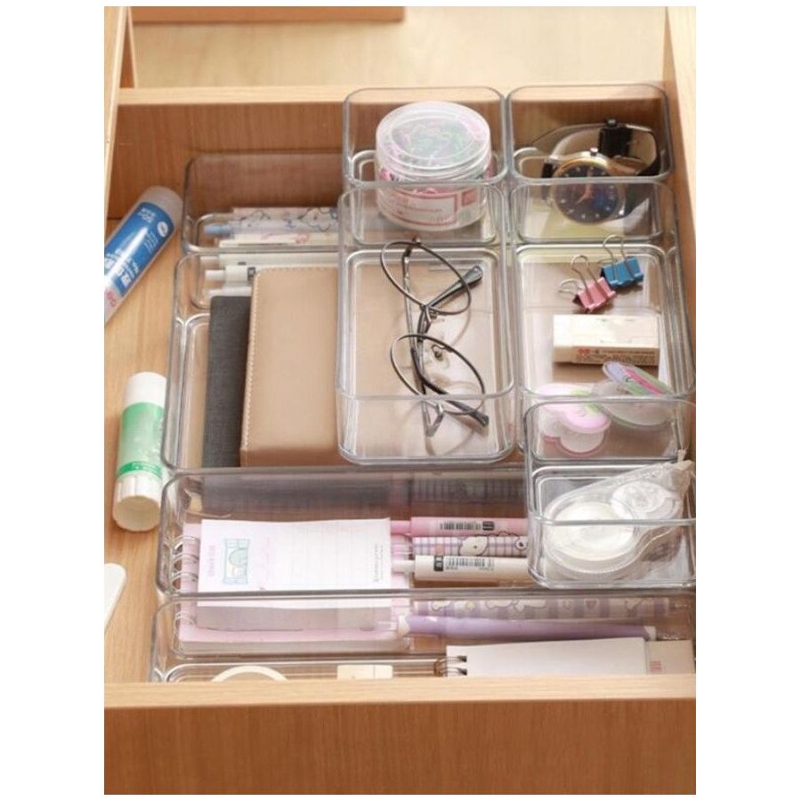 Set 8 cutii cutii pentru organizare sertare si...